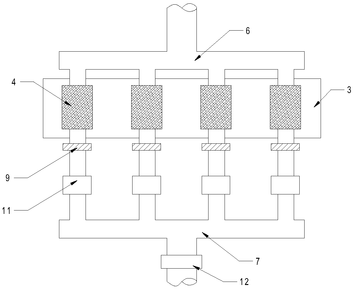 Two-stage multi-channel atmosphere collection pipeline filtration system