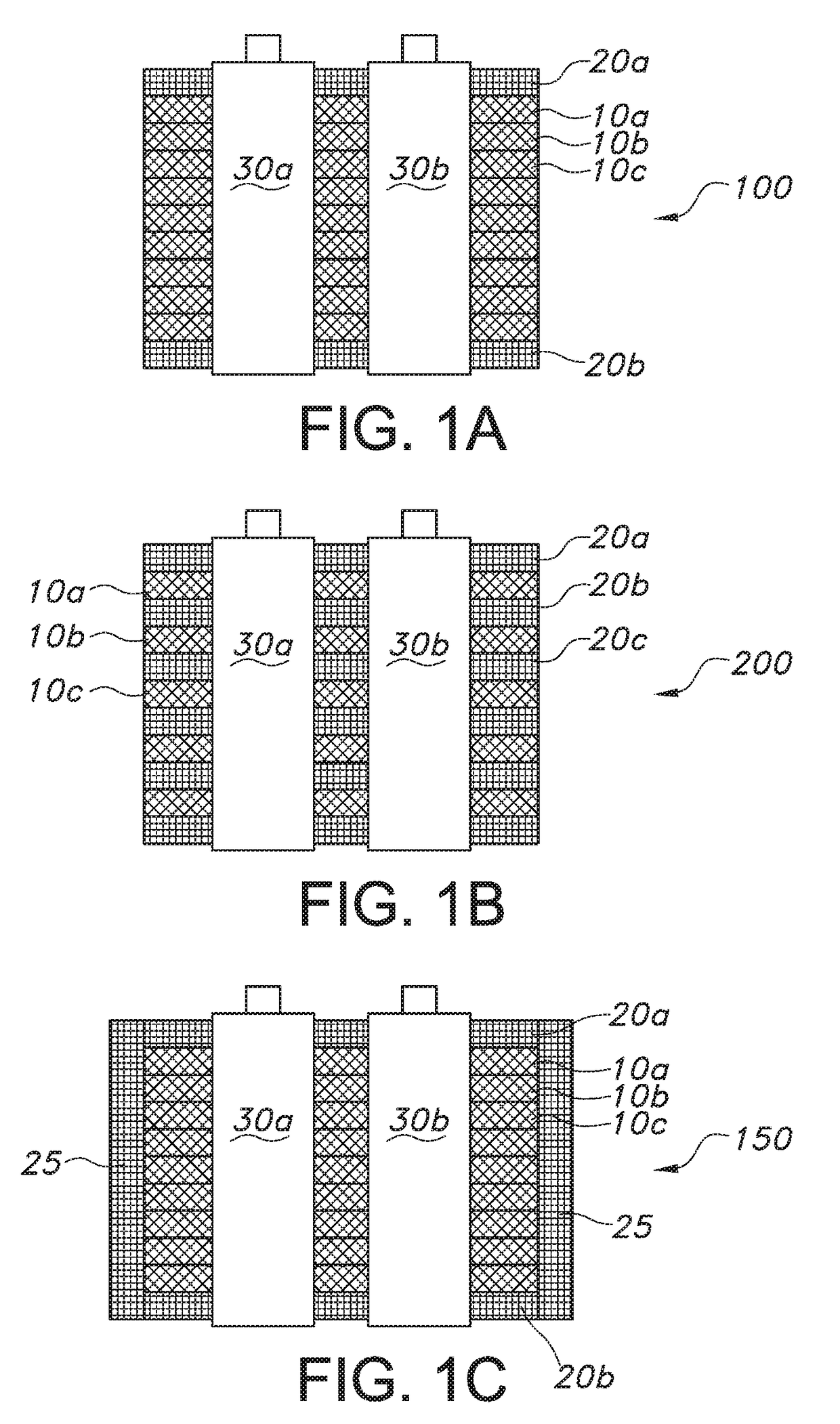 Battery pack for energy storage devices