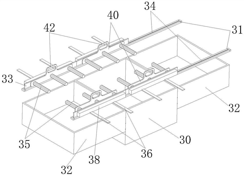 Tea seed kernel metal cleaning device