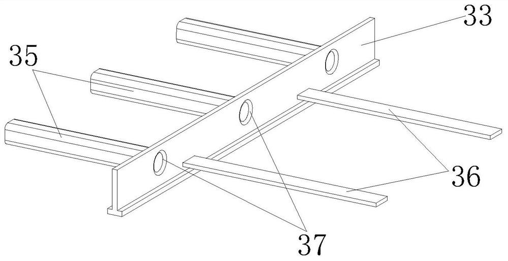 Tea seed kernel metal cleaning device