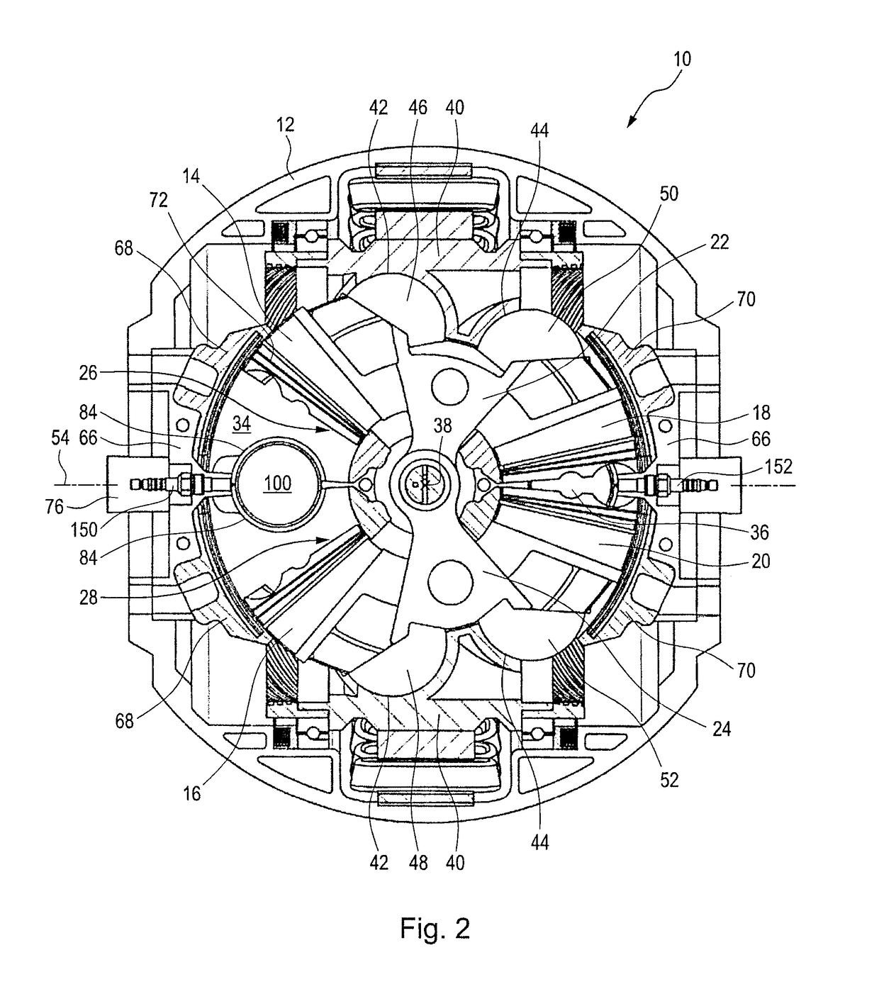 Pivoting Piston Machine