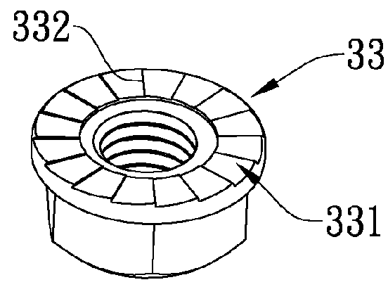 Lithium battery core and shell structure
