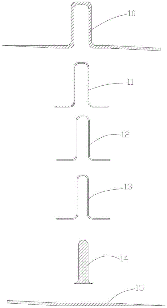 A steel-plastic composite thread corrugated pipe