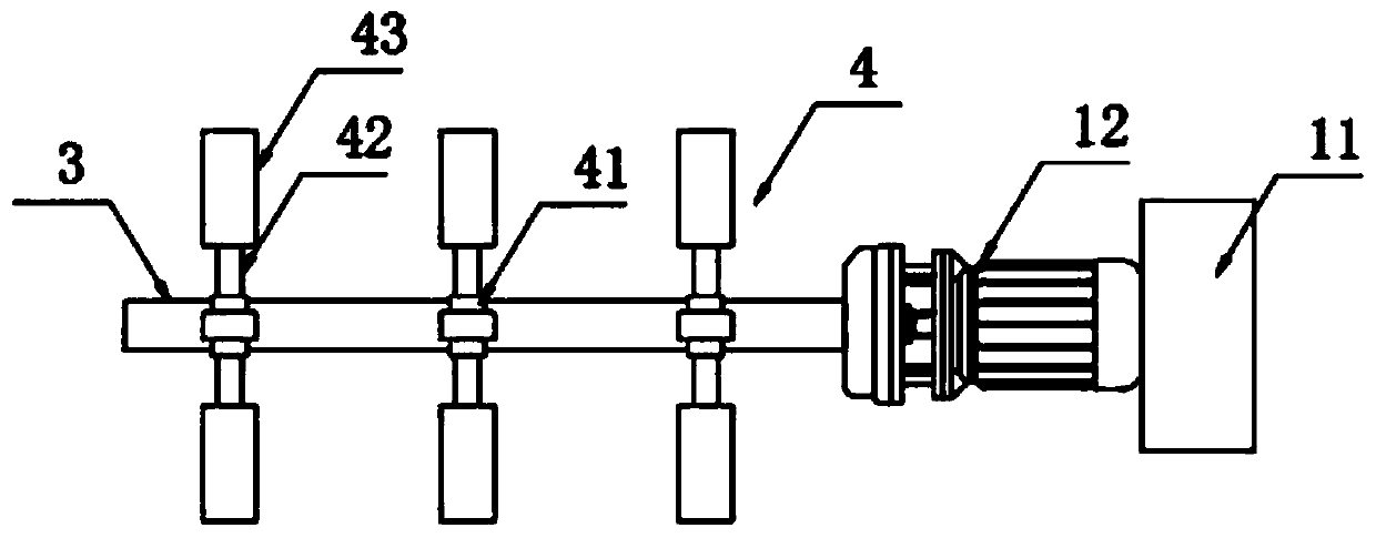 Dust cleaning and ironing assembly for knitwear