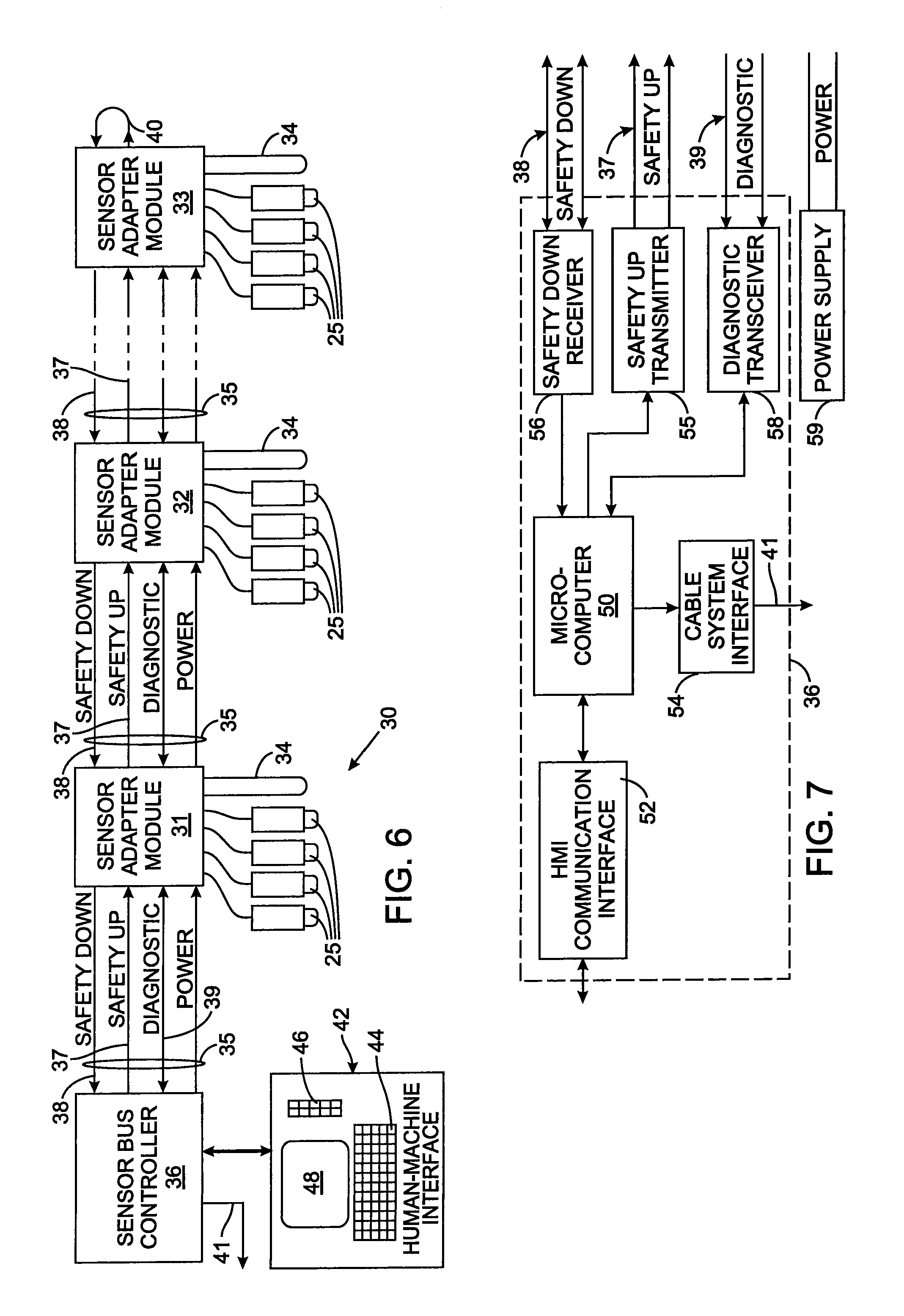 System for monitoring a plurality of sensors