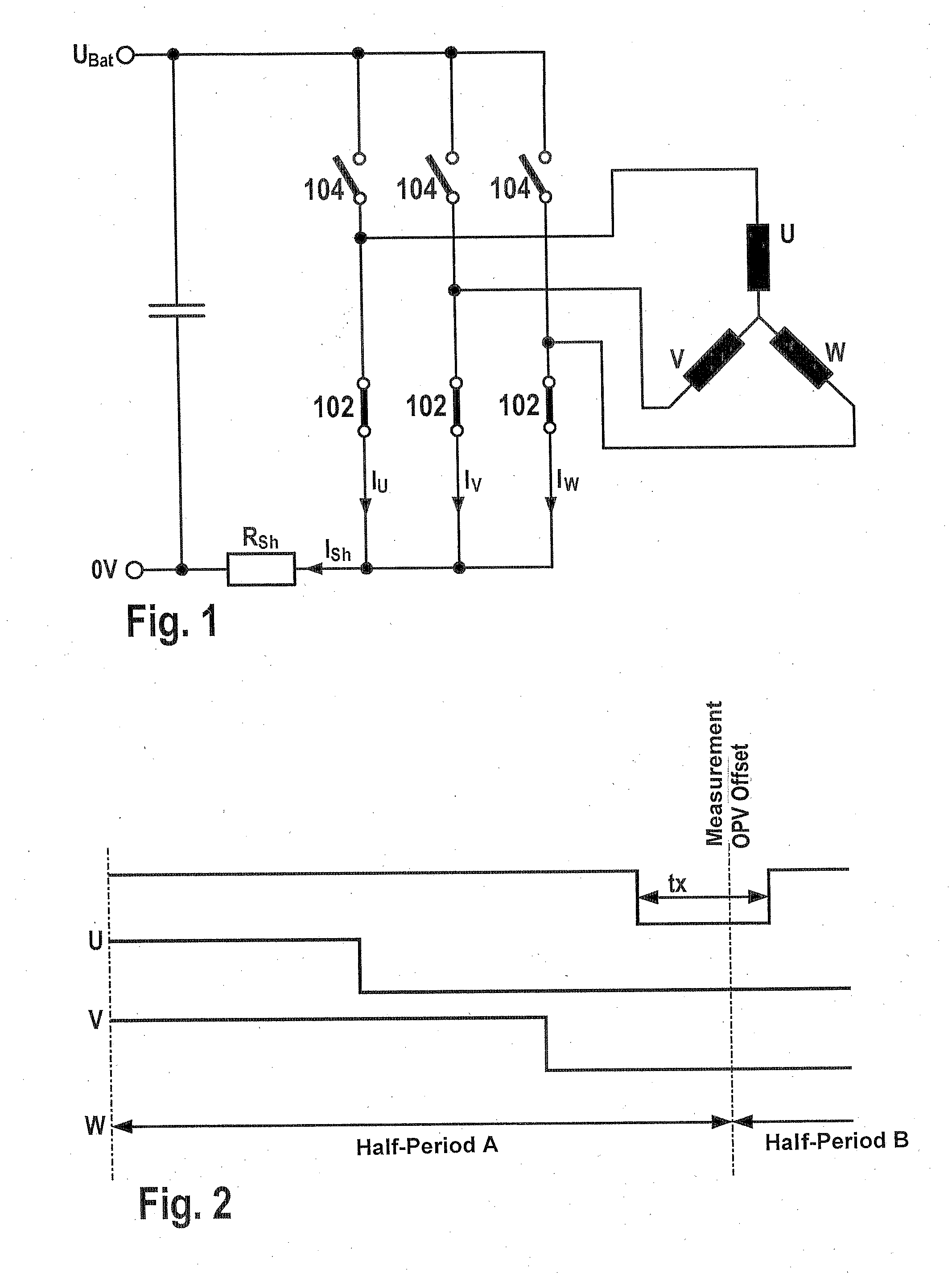 Method and apparatus for current measurement in phase lines