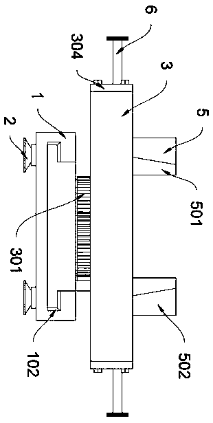 Combined metronome fixing device convenient to disassemble and assemble for music teaching