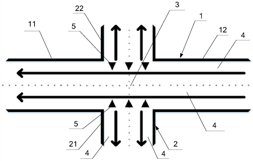 Road control method for urban traffic emergency evacuation