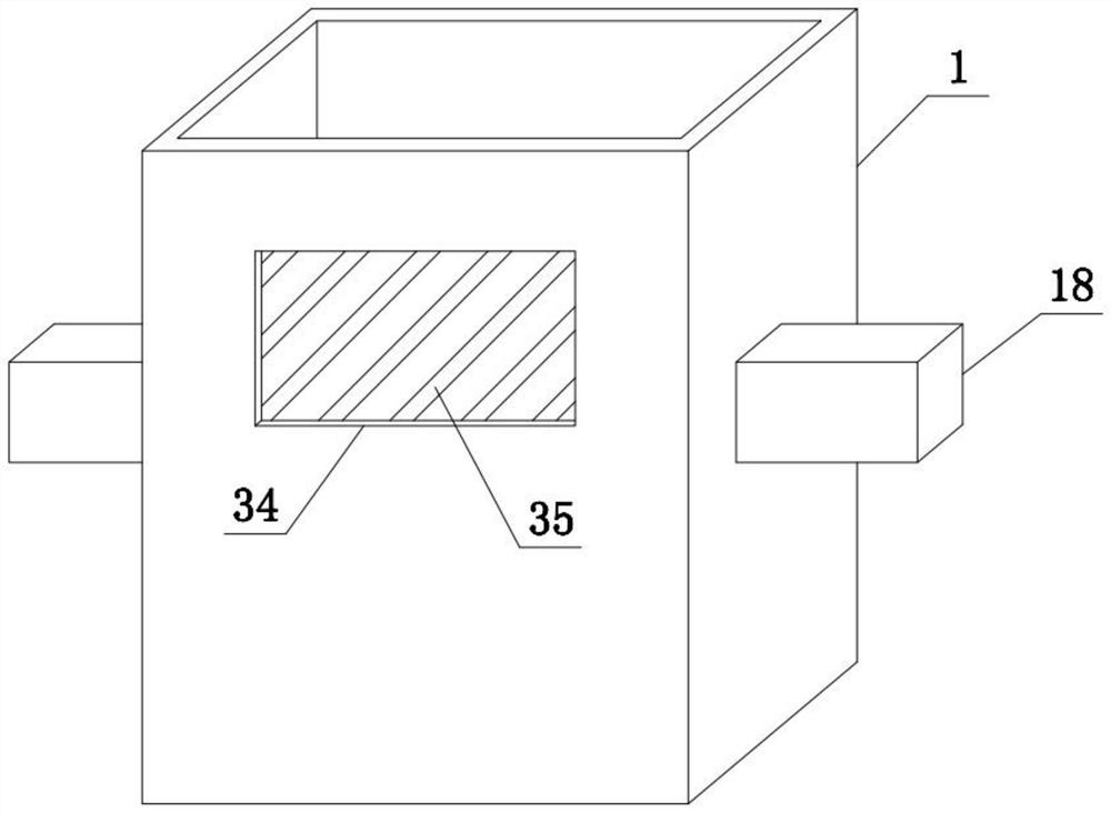 Model testing device for building safety