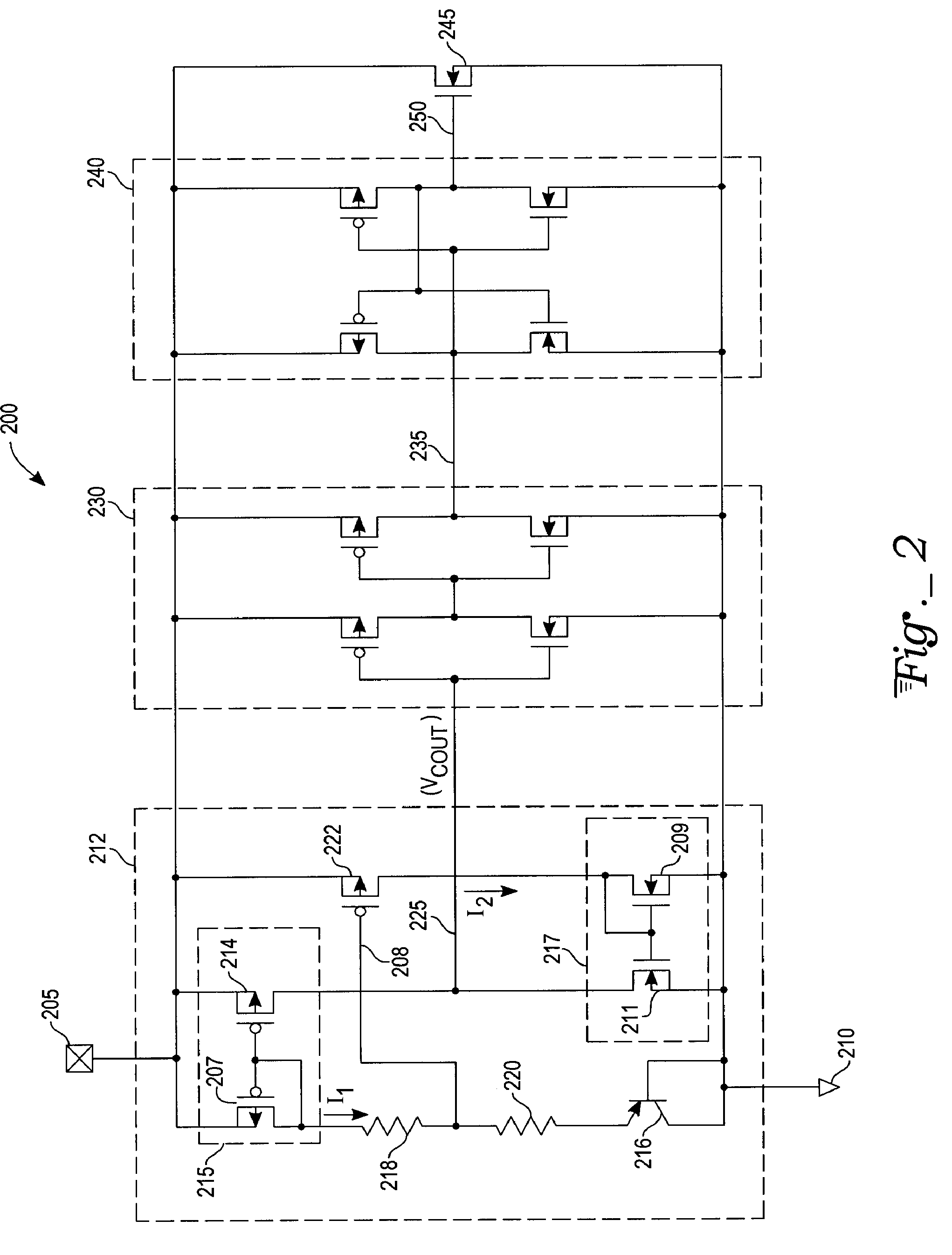 Threshold voltage method and apparatus for ESD protection