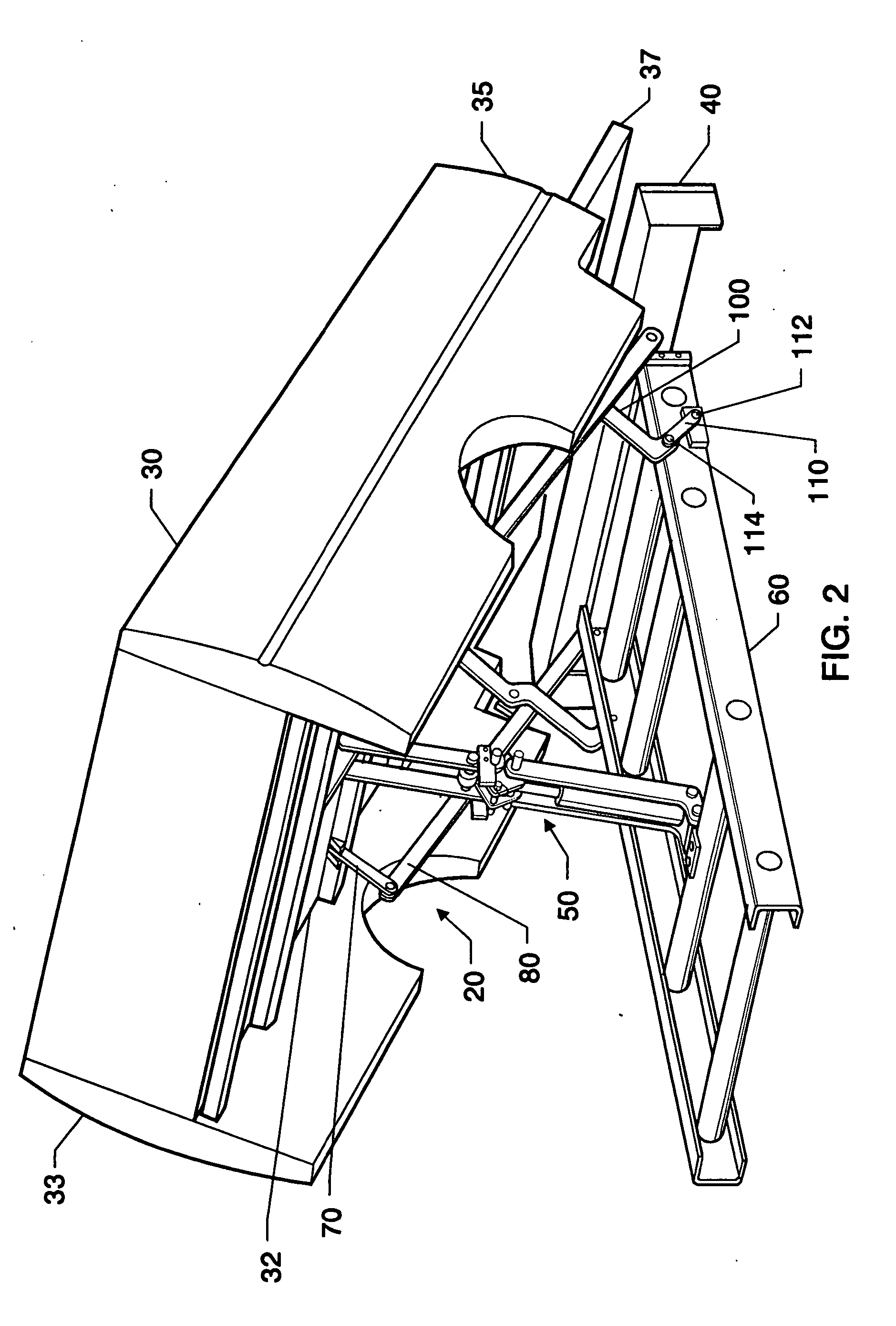 Vehicle dump body elevation device, kit, and method relating thereto