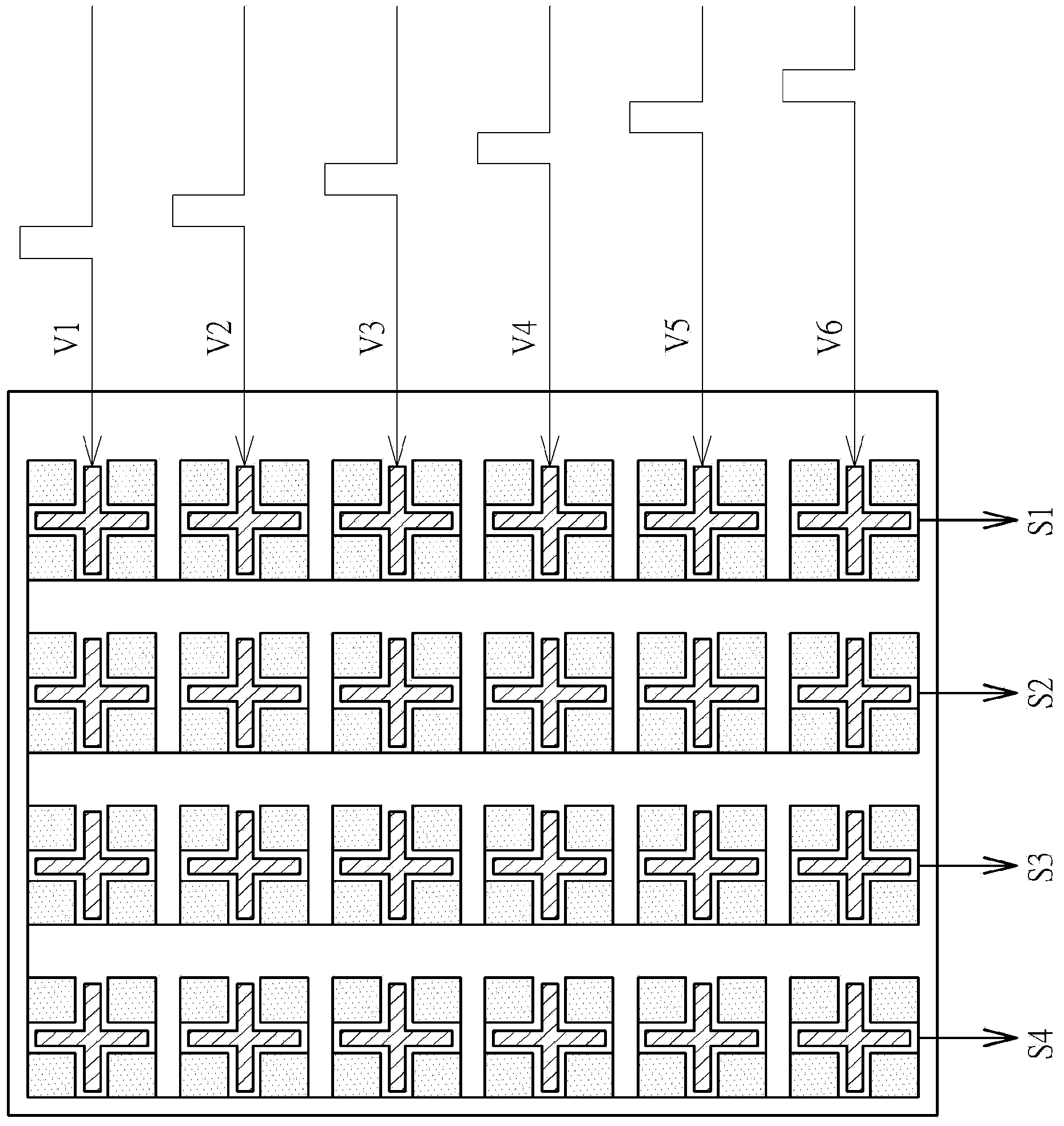 Drive induction method of single layer multipoint mutual capacitive touch screen