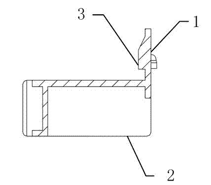 Rubber frame of liquid crystal display