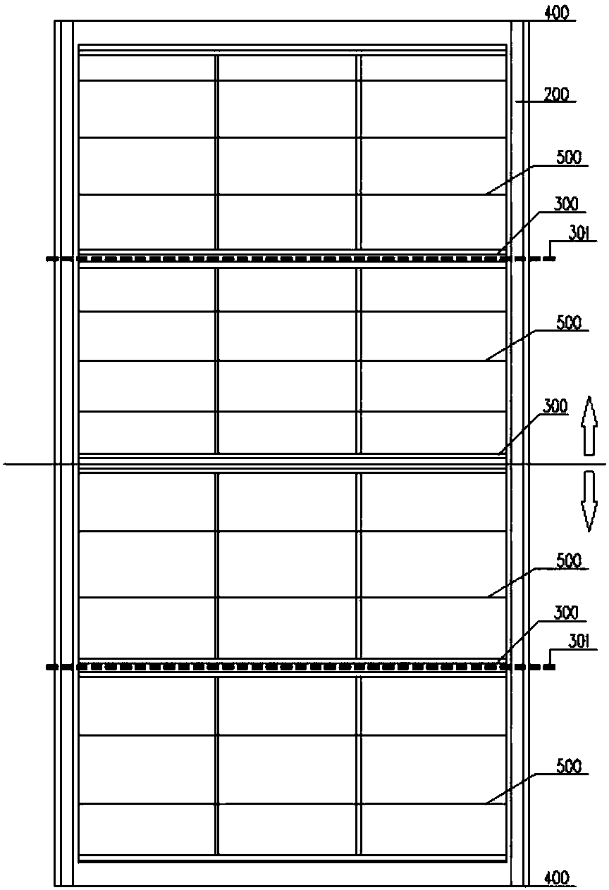 A foldable and openable building exterior sunshade system