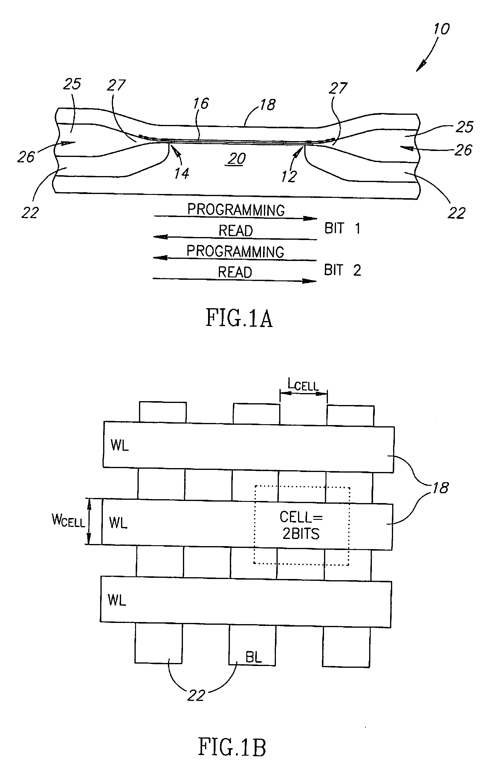 Non-volatile memory structure and method of fabrication