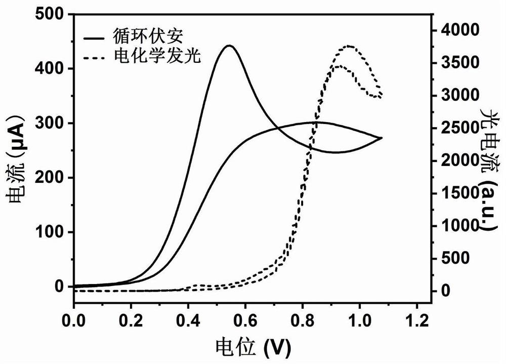 Electrochemical luminescence compound, electrochemical luminescence system and application thereof