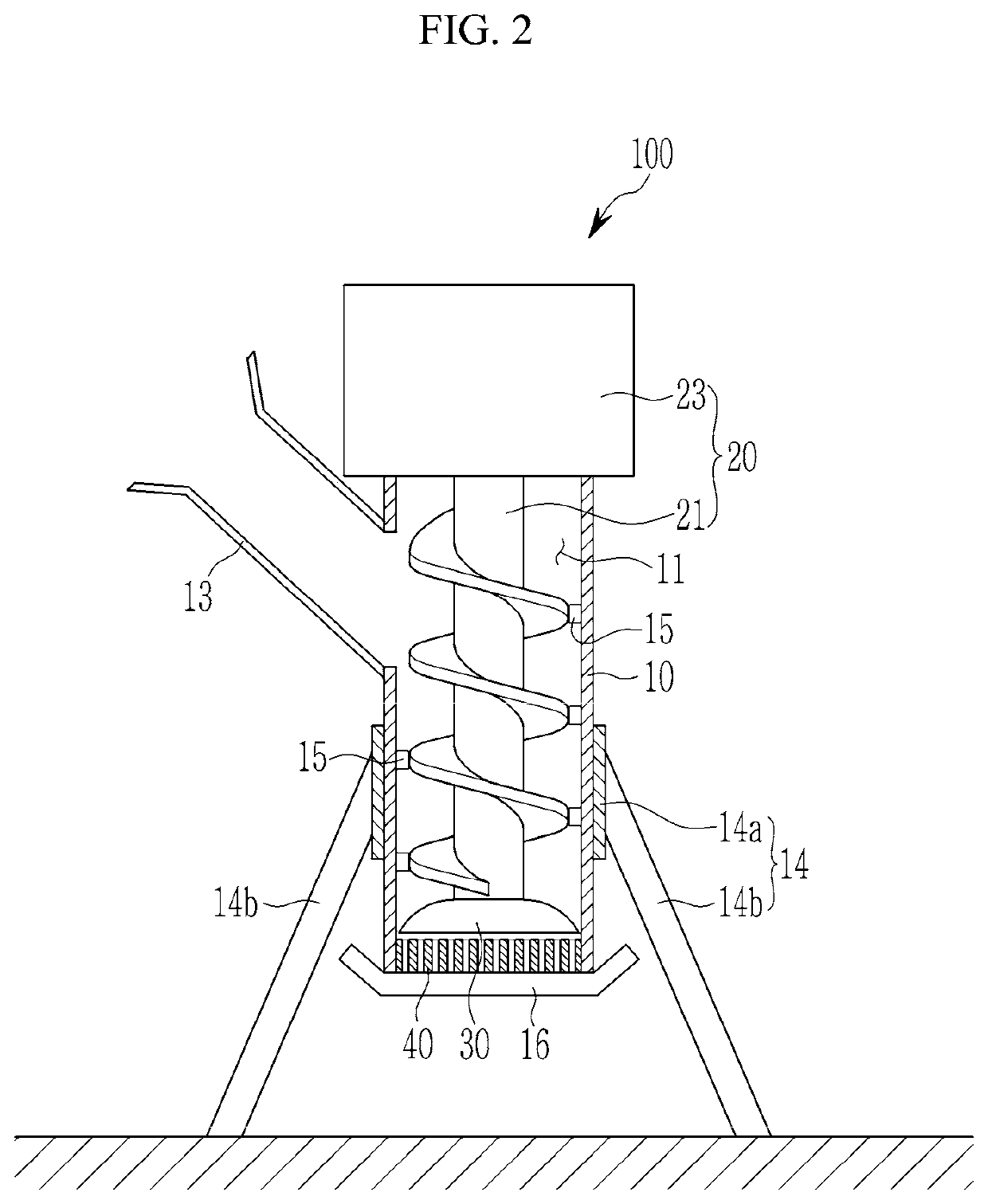 Superabsorbent polymer hydrogel chopping device