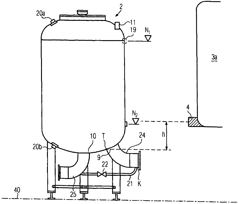 Alcohol receiving station