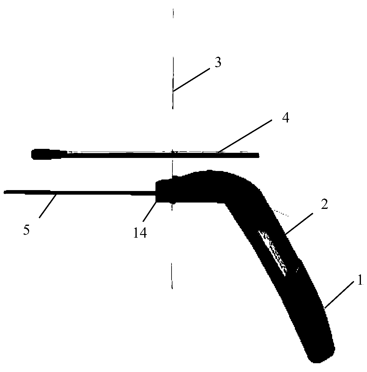 Protective type mouth, nose and throat sampler with light source