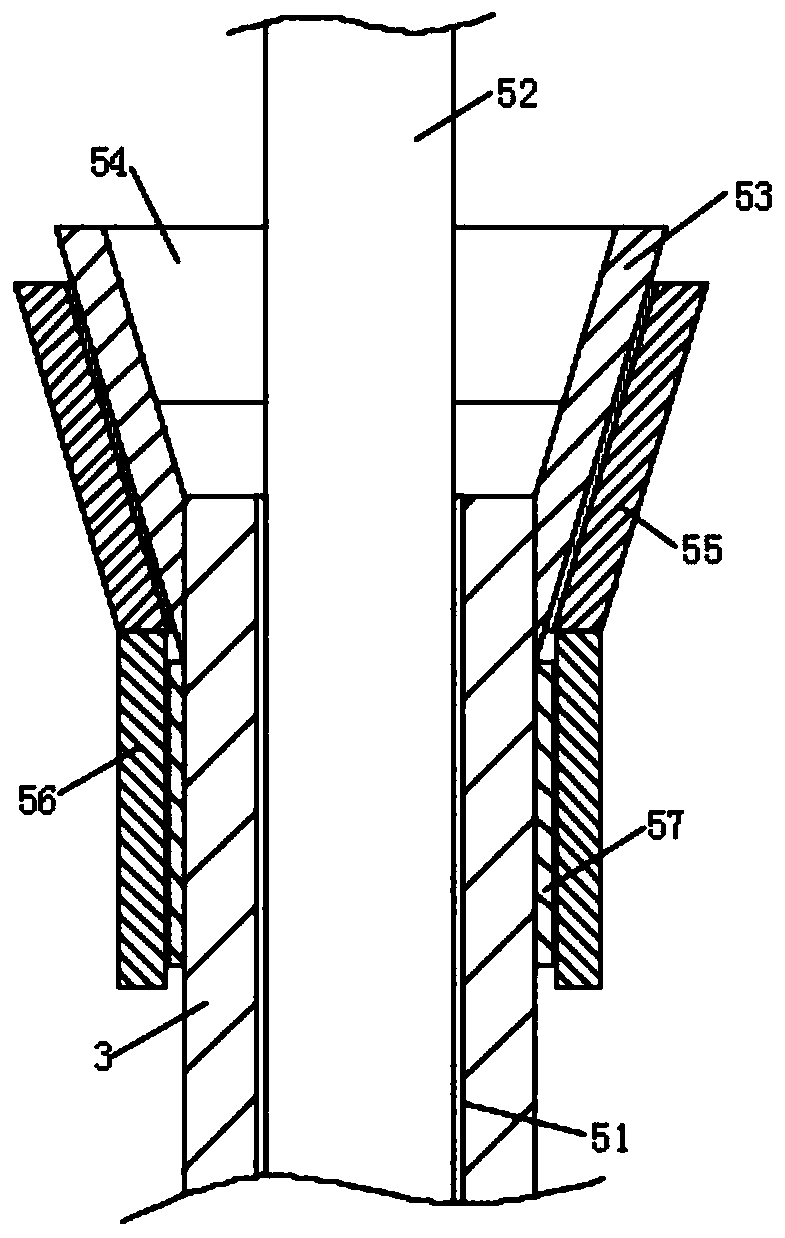 Medical infusion support stabilizing structure