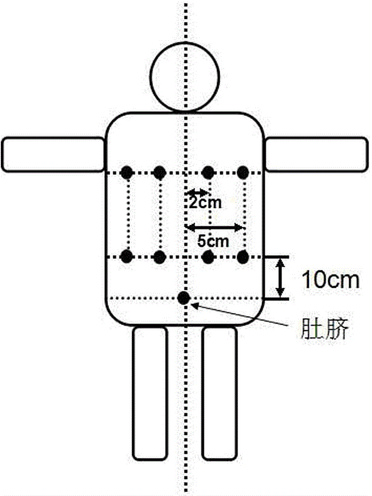 Cardiac and pulmonary impedance measuring method and device