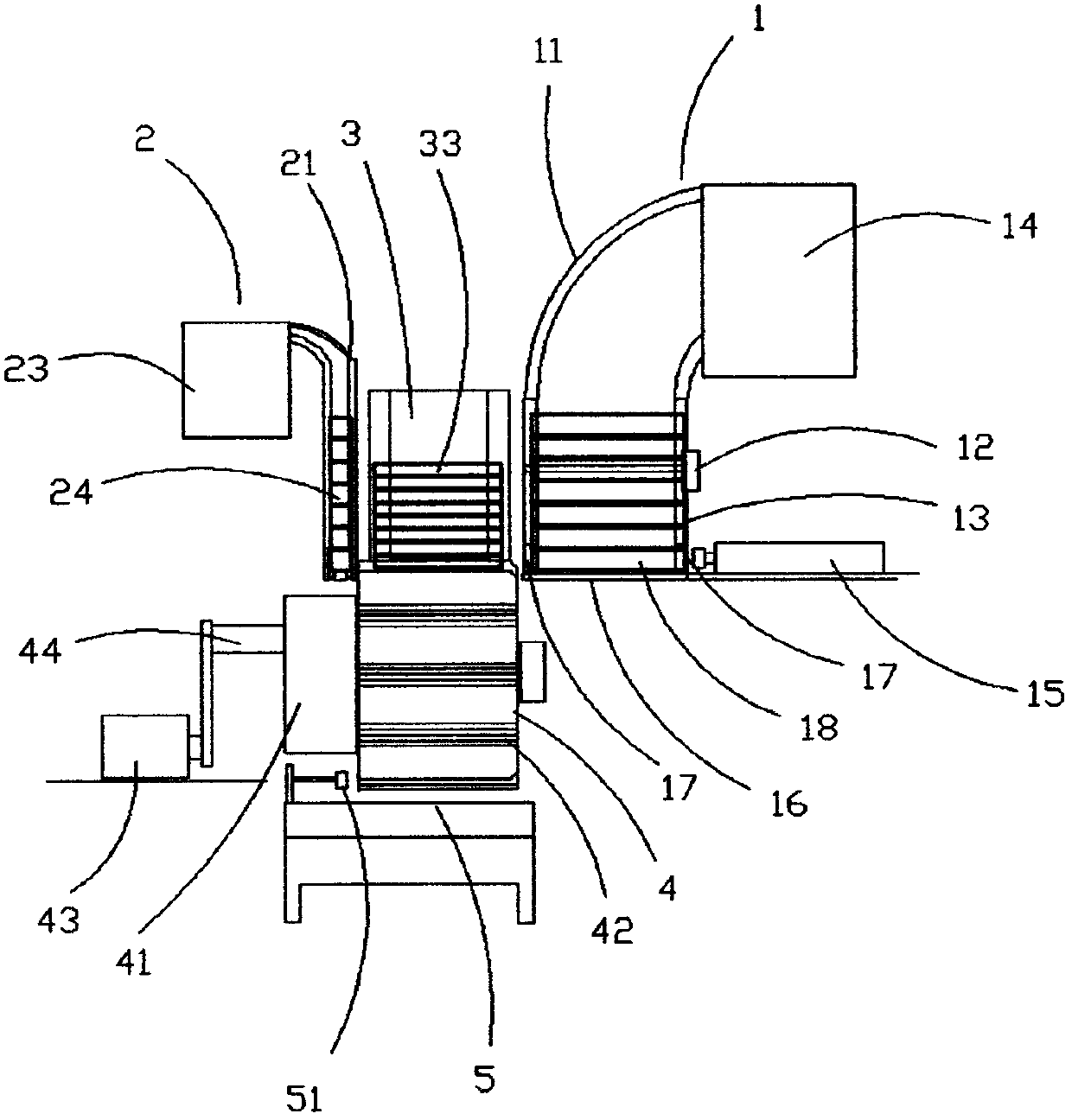 An automatic packaging system for workpieces