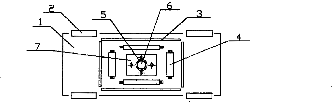 Intelligent vehicular vision device based on ground texture and global localization method thereof