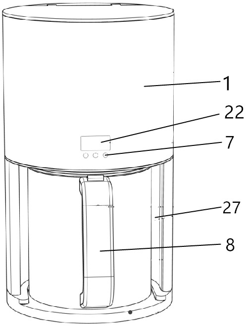 Electric kettle with lifting type heating disc