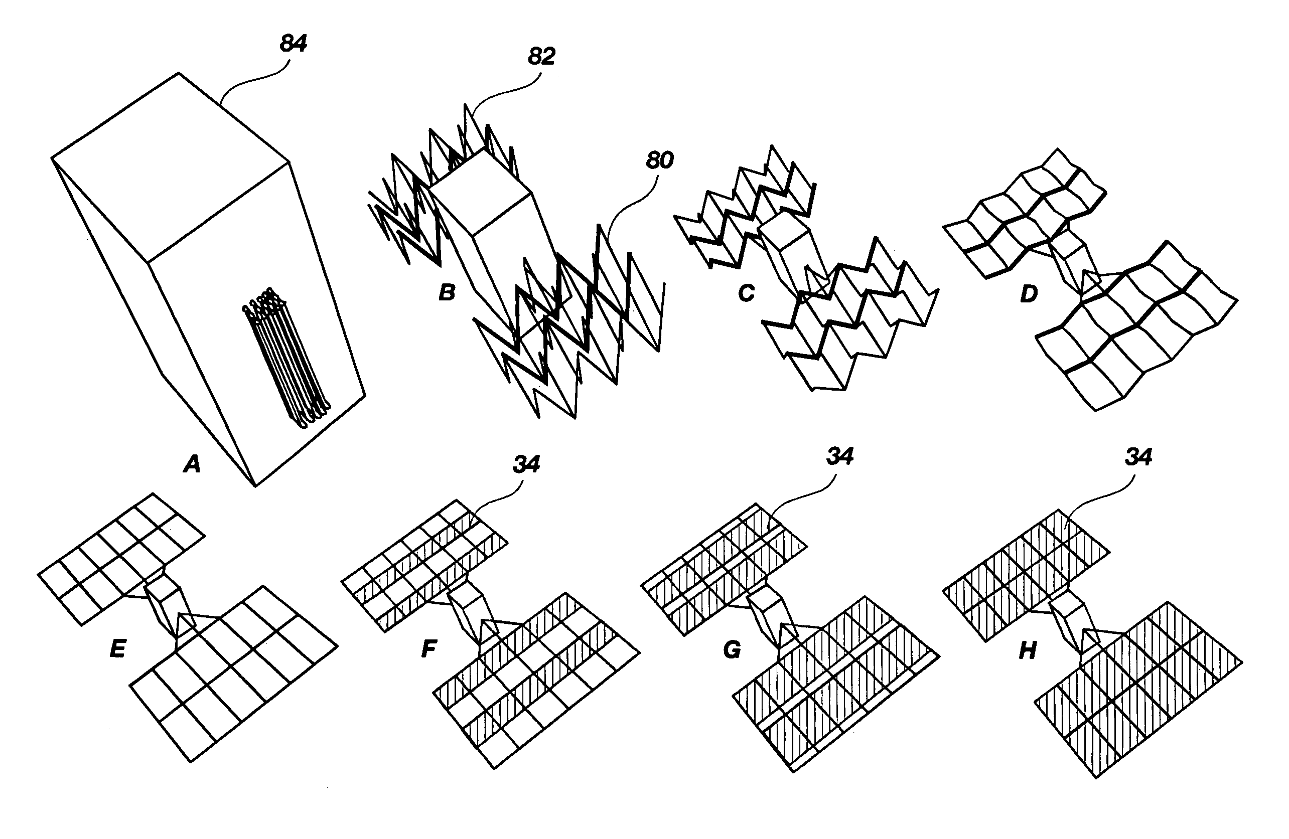 Structures including synchronously deployable frame members and methods of deploying the same