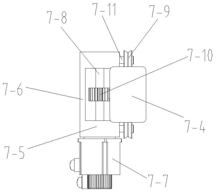 A kind of box girder end face spraying device and spraying method