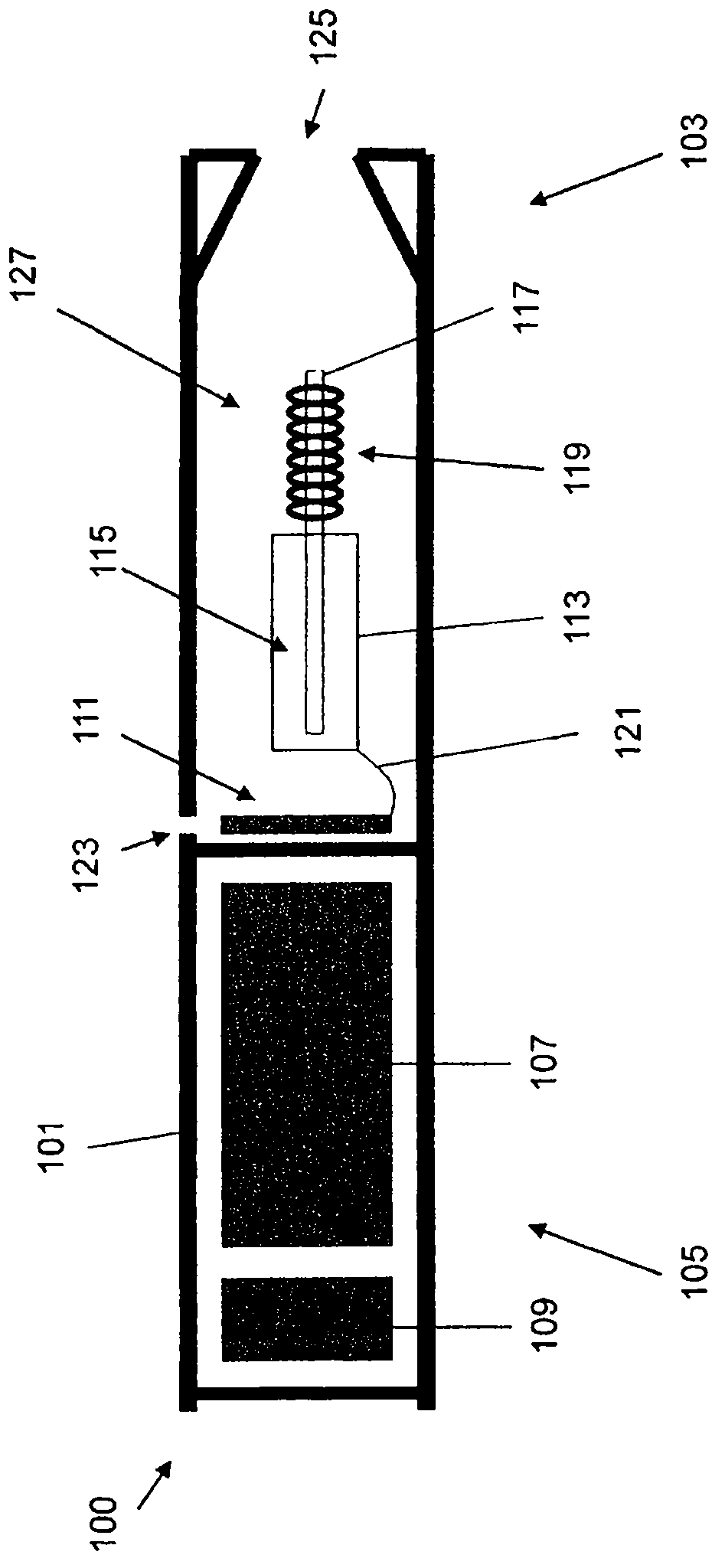 An aerosol generating system having means for handling consumption of a liquid substrate
