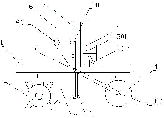 A dual-purpose fertilizer seeder for wheat and corn