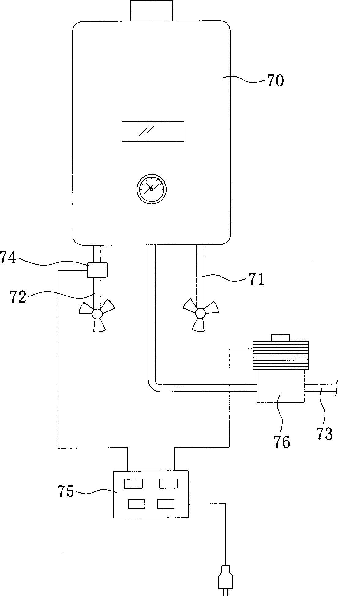 Thermostat for water heater and method thereof