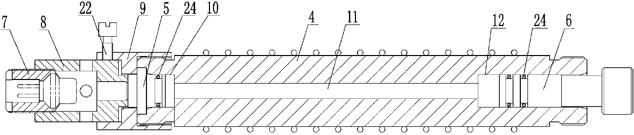 Heating-pressurizing testing device for simulating environmental state in shale air layer and simulating method