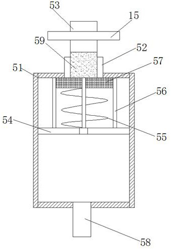 Liver and gall drainage device used for medical general surgery department