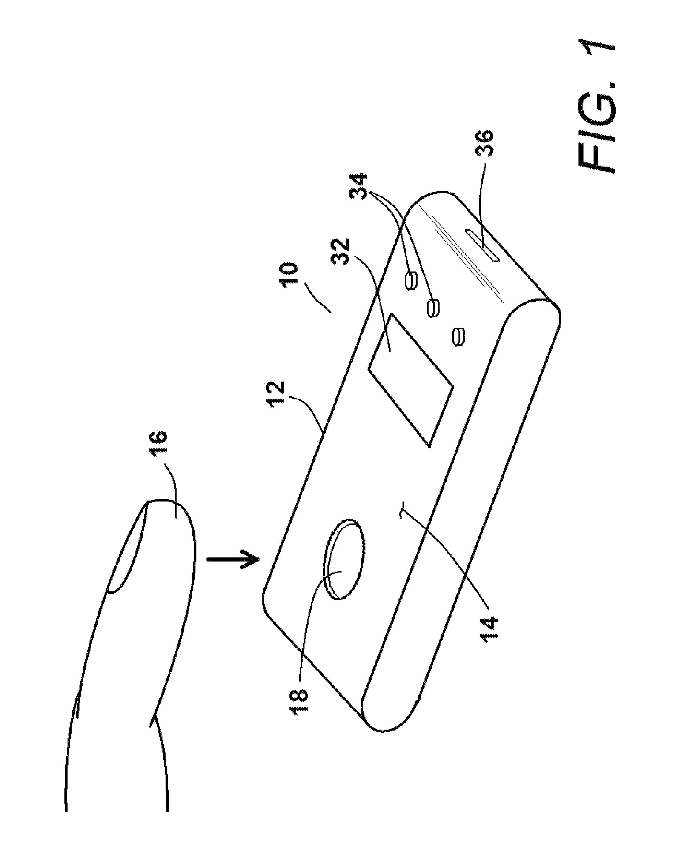 System and method for measuring blood glucose in the human body without a drawn blood sample