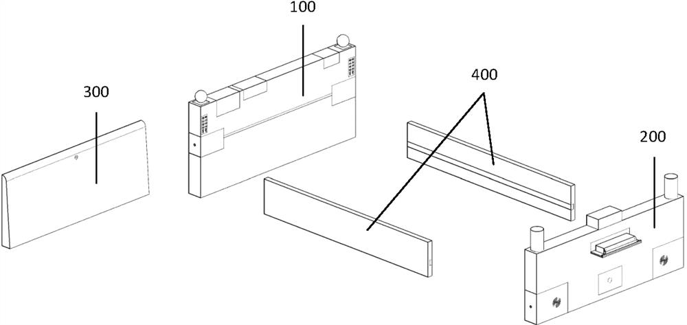 Intelligent multimedia audio-video game entertainment bed structural member based on cloud technology