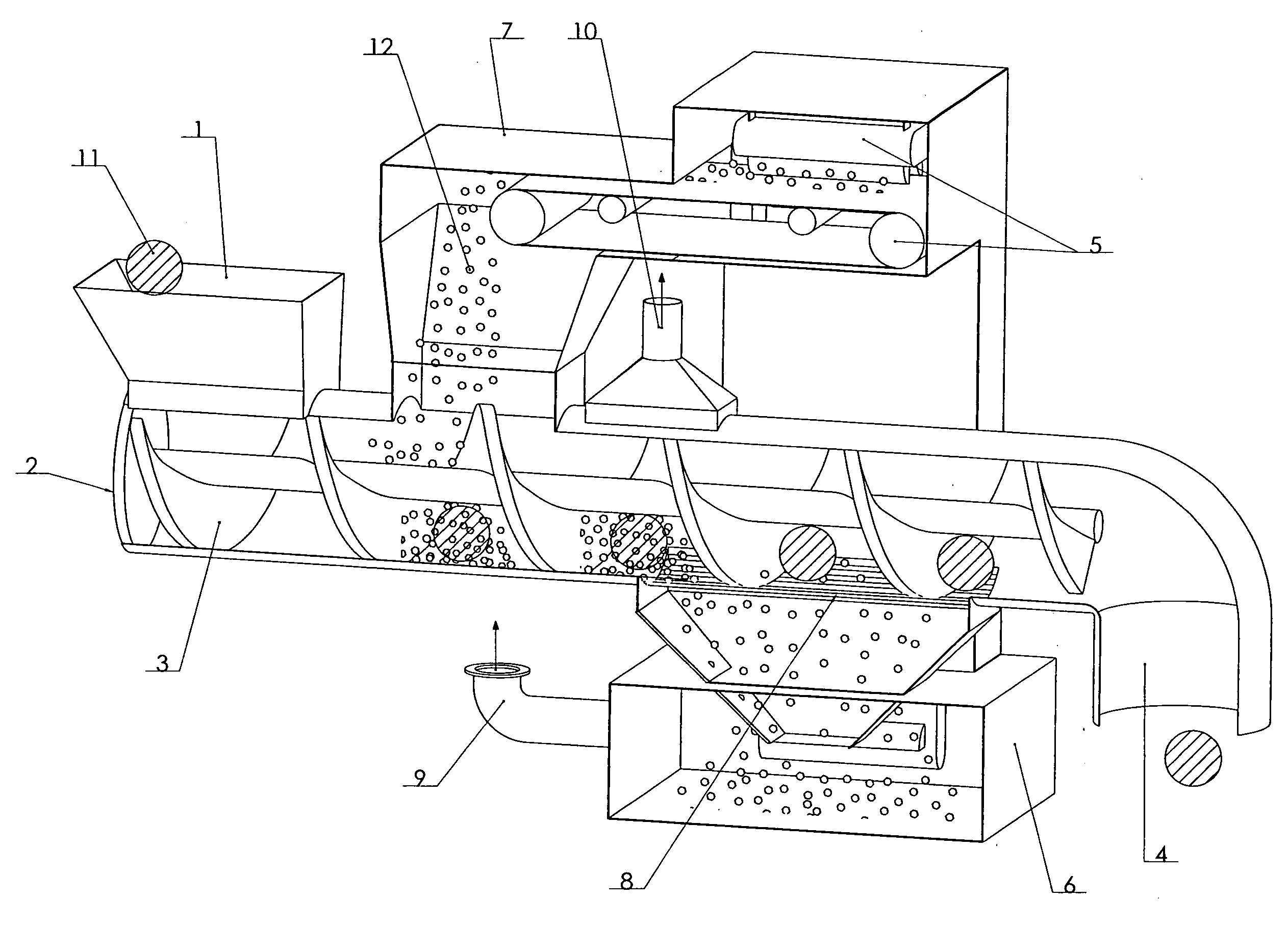 Method and apparatus for removing a plastic film from packages
