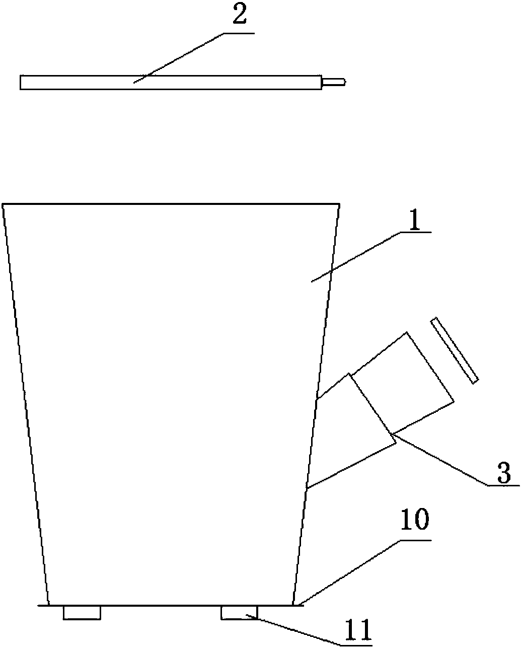 Novel water storage device for water culture device