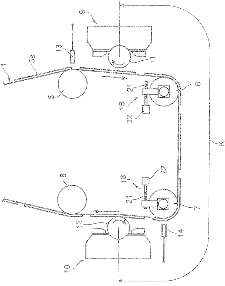 Intermittent coating device