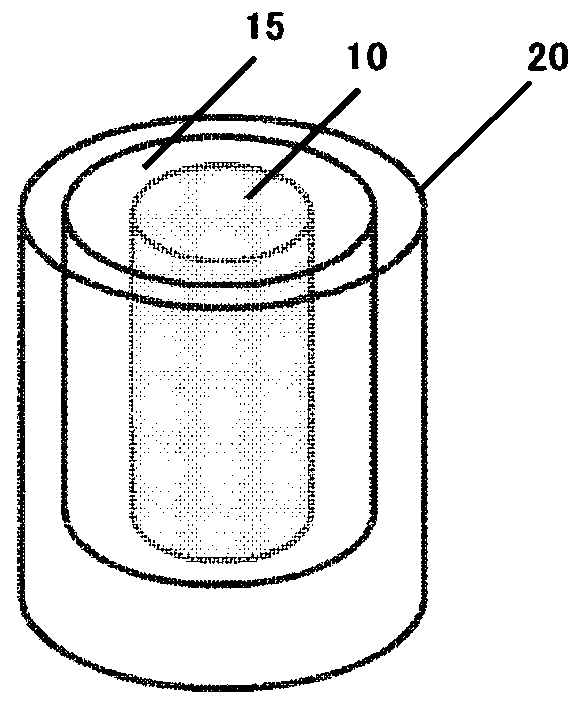 Cooling storage material and method for producing same, cooling storage device, and refrigerating machine