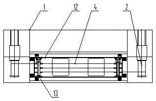 Overall structure of superhard material cutting machine