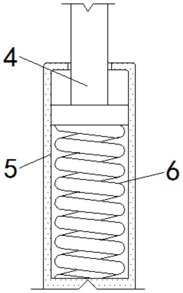 Hydraulic oil cylinder capable of effectively preventing fatigue fracture