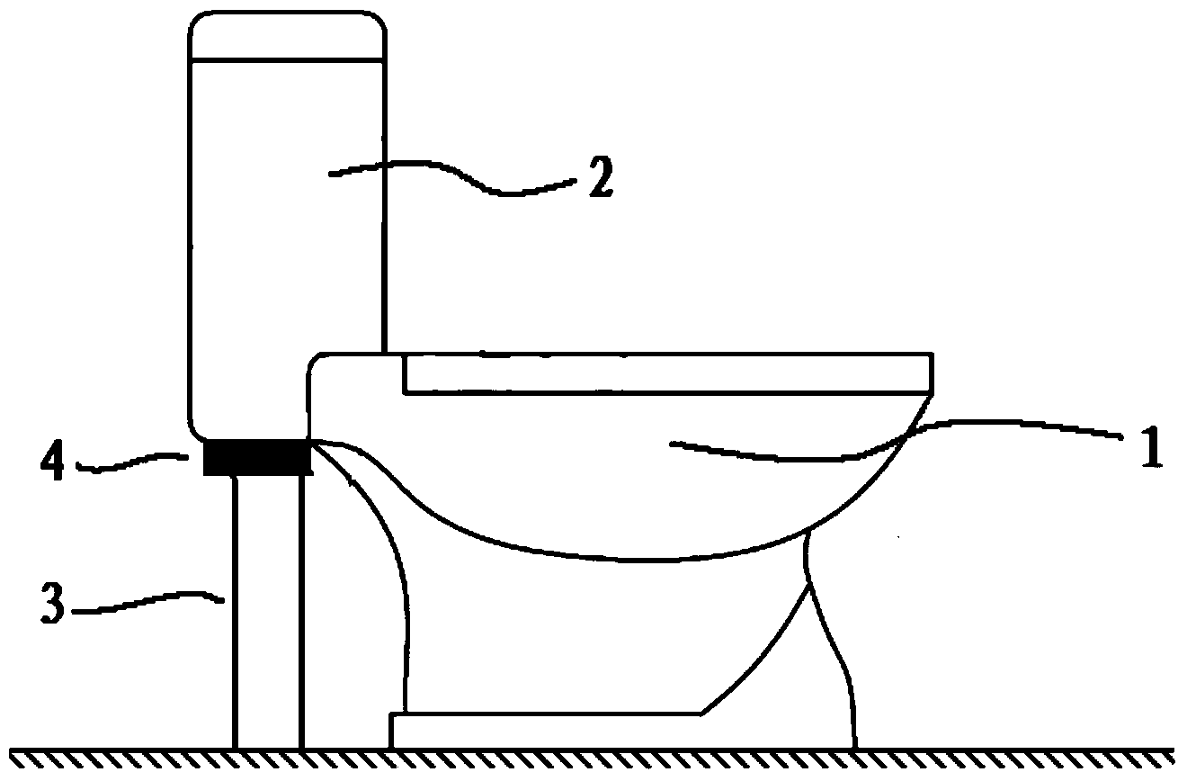 Jacking structure during closestool sintering