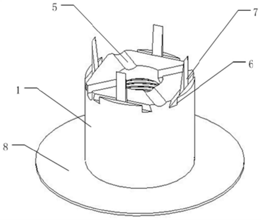 Thickness control device for cast-in-place concrete floor slabs and steel bar protective layers