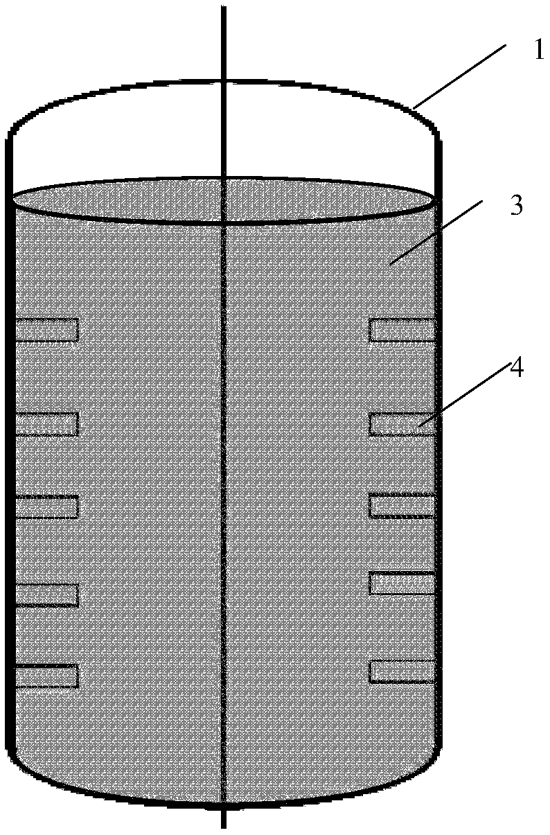 A cryogenic liquid storage tank with porous media