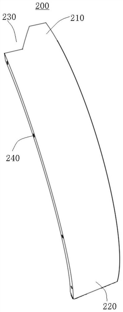 Fabricated tunnel structure and construction method thereof