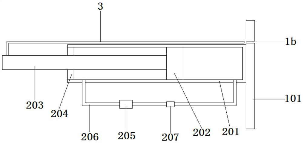 Sealing device for vertical pipe jacking construction of pipe gallery