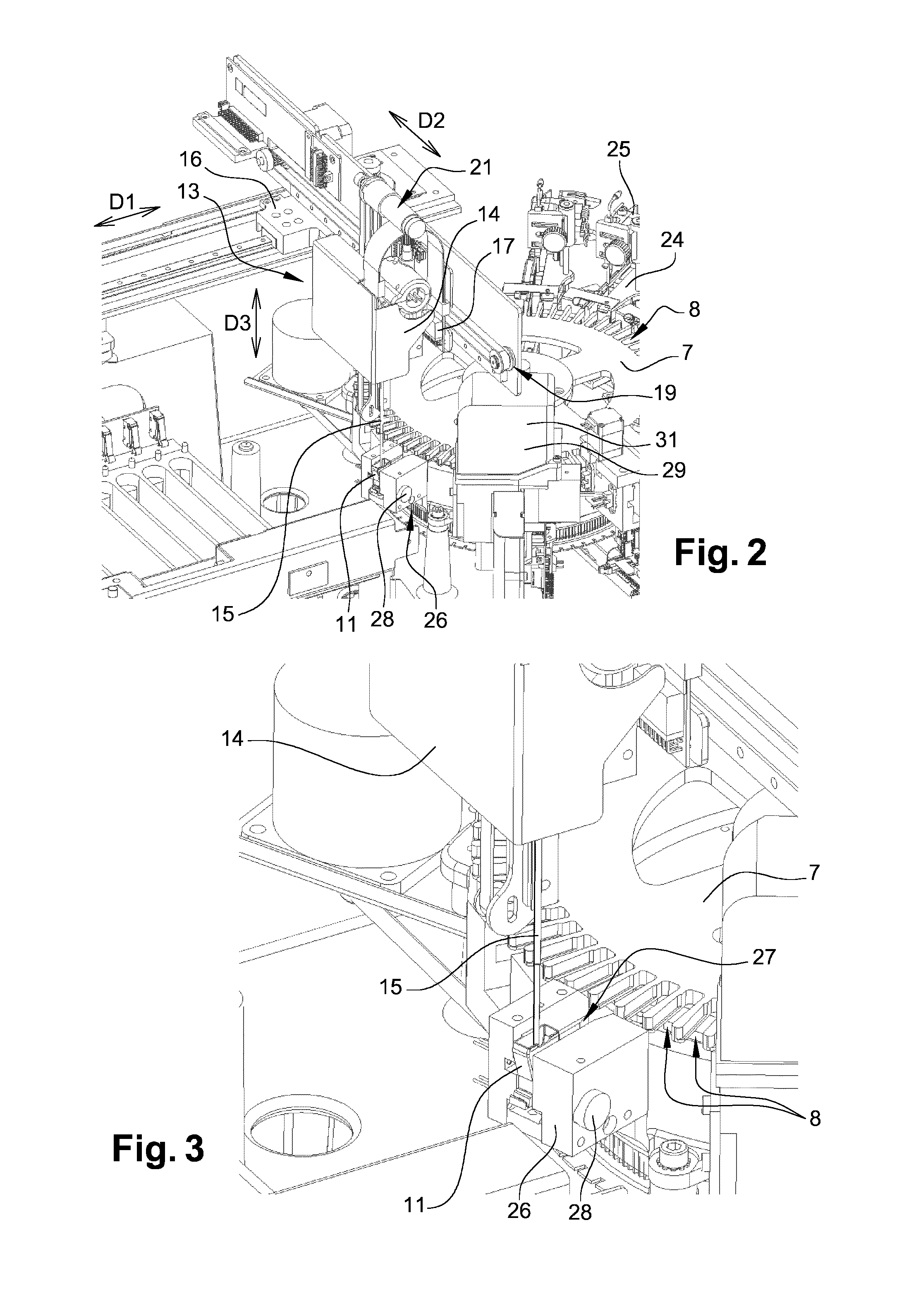 A method for quantifying an analyte, and an automatic analytical device configured to implement said method