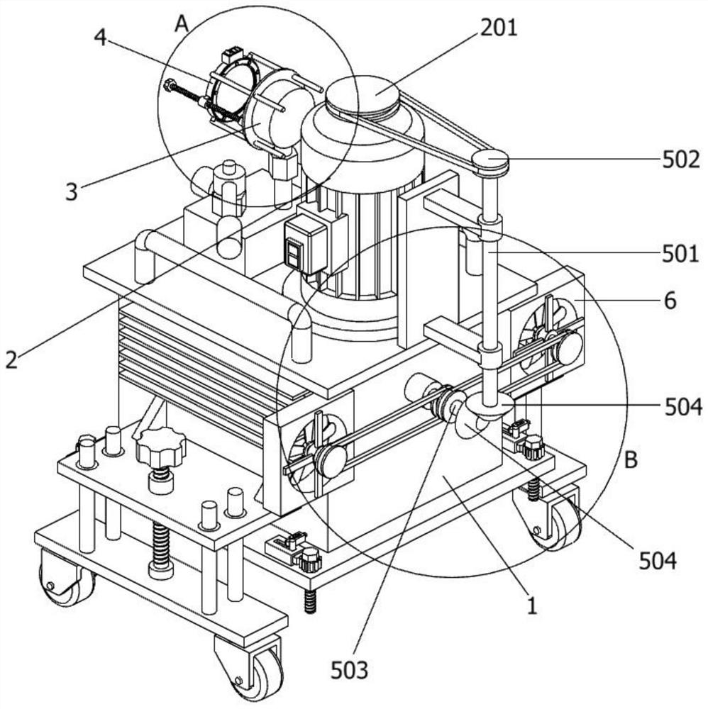 Hydraulic pump with long service life